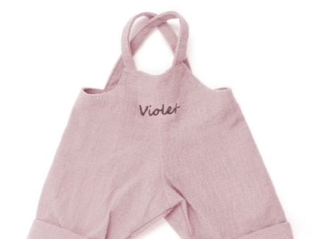 Personalised Overalls - Lilac Sale