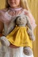 Personalised Bunny - Mrs Honey Bunny Mustard Online Hot Sale