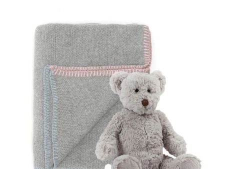 Neddy Teddy & Blanket Set Online now