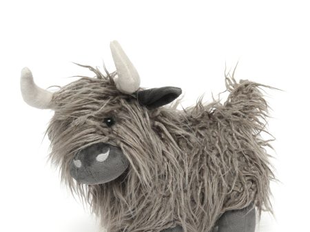 Heidi the Highland Cow Charcoal For Cheap