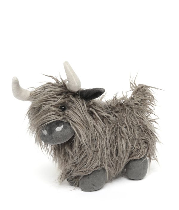 Heidi the Highland Cow Charcoal For Cheap