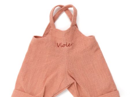 Personalised Overalls - Pink Discount