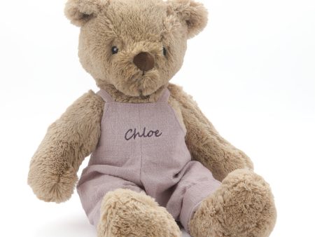 Personalised Honey Bear Lilac Hot on Sale