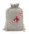 Personalised Santa Sack - Candy Cane Supply