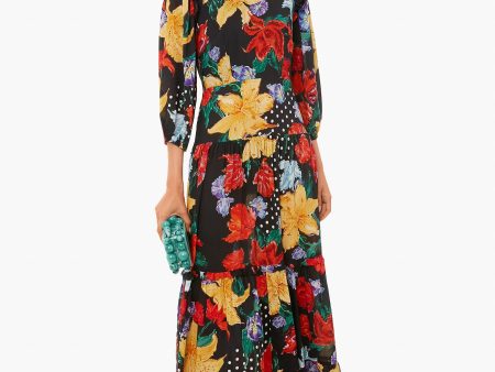 Spotted Lily Garden Monet Dress For Discount