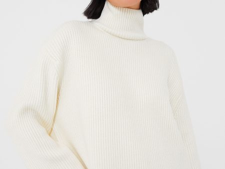 Winter White Knit Helen Sweater Online