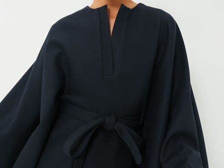 Tie Waist Amelie Poncho For Cheap