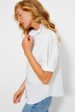 White Cotton Alicia Blouse Fashion