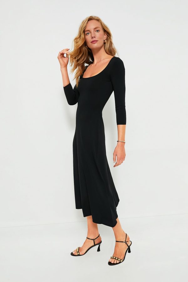 Black Douvres Dress Cheap