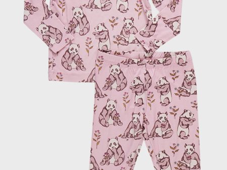 Pandas Bamboo PJ Set For Cheap