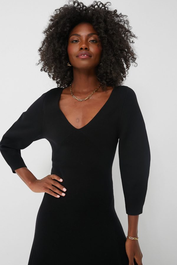 Black Blanca Midi Dress Online