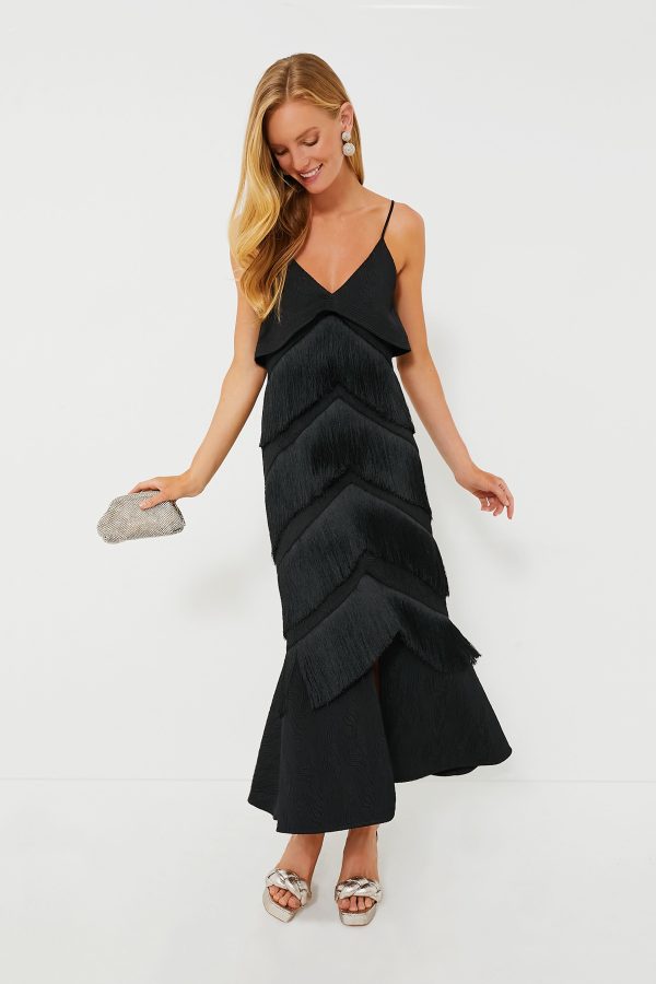 Black Nadinee Maxi Dress Online Sale