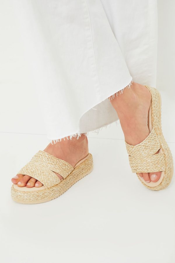 Natural Layback Sandals Supply