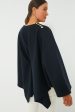 Tie Waist Amelie Poncho For Cheap