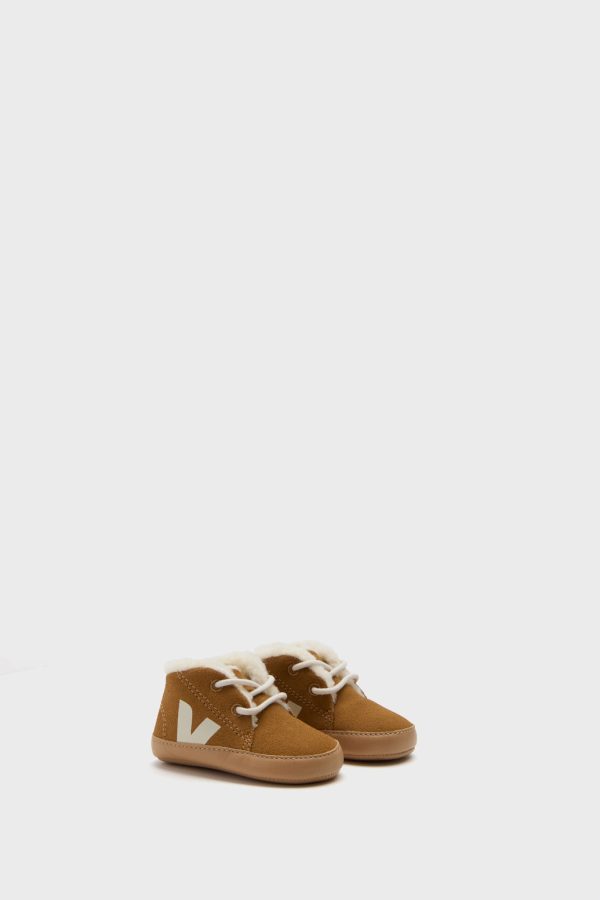 Camel Pierre Baby Winter Light Booties Hot on Sale