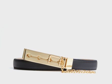 Black and Gold Tara Belt Online