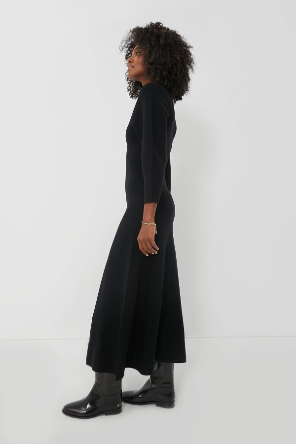 Black Blanca Midi Dress Online