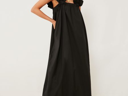 Black Maya Maxi Dress Online Hot Sale