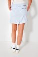 Periwinkle and White Seersucker Skort Hot on Sale