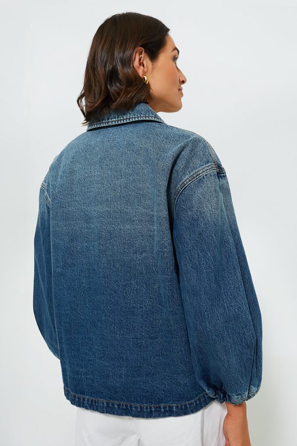 Road House Wash The Blouson Sleeve Chore Jacket Online Hot Sale