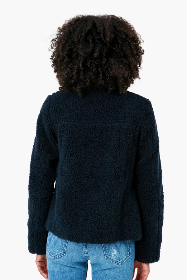 Navy Netley Fleece Fashion