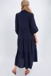 Navy Mabel Maxi Dress For Sale