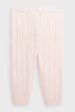 Delicate Pink Organic Cotton Sweater Pant Online Hot Sale