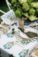 Cornflower Blue Palladio Garden Small Tablecloth For Discount