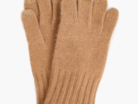 Camel Cashmere Texting Gloves Online Sale