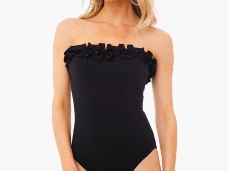 Black Ellery Bandeau One Piece Online Hot Sale