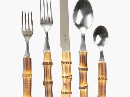 Bamboo 5 Piece Place Setting Supply