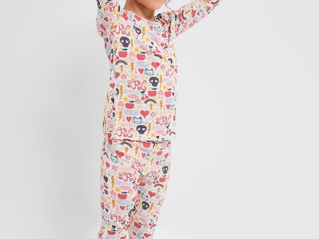 Journal Doodle Bamboo PJ Set Online now