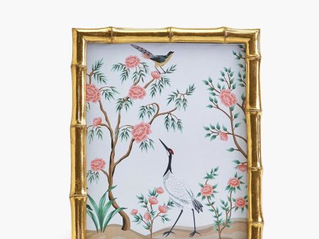 4x6 Gold Faux Bamboo Frame Online