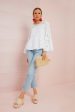 White Eyelet Eloise Blouse Cheap