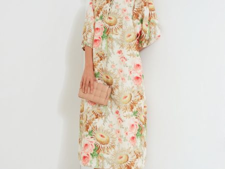 Sun Faded Floral Maryse Caftan Sale