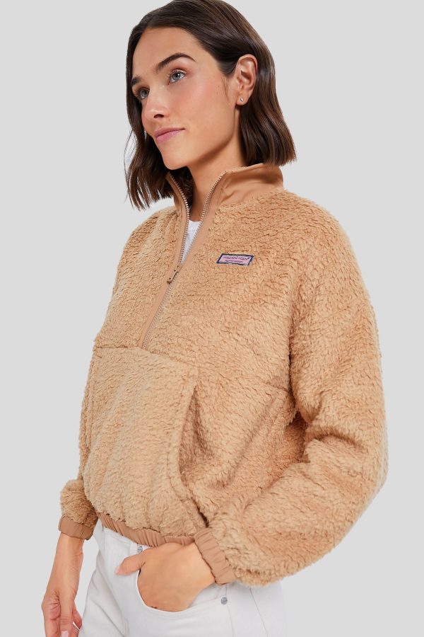 Toasted Almond Popover Jacket For Discount