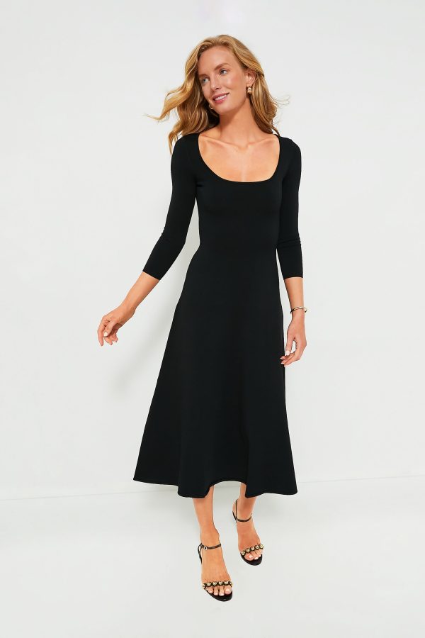 Black Douvres Dress Cheap