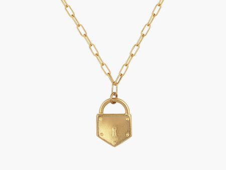 Clyde Vintage Lock 16 inch Necklace Sale