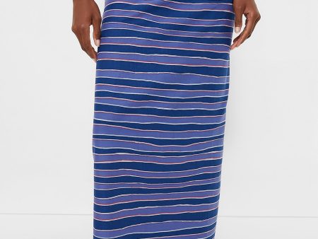 Batik Stripe Navy Sarong Online