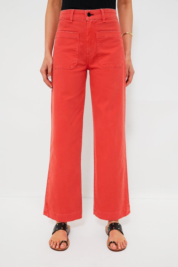 Anchor Red Sailor Pant Online Sale