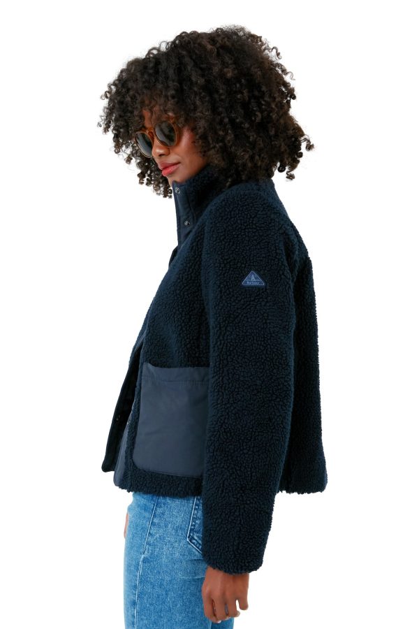 Navy Netley Fleece Fashion