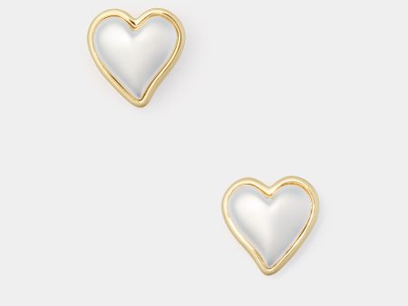 Silver and Gold Astrid Studs Online Hot Sale