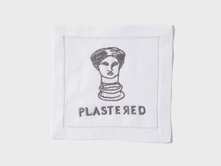 Plastered Cocktail Napkins (Set of 4) Sale