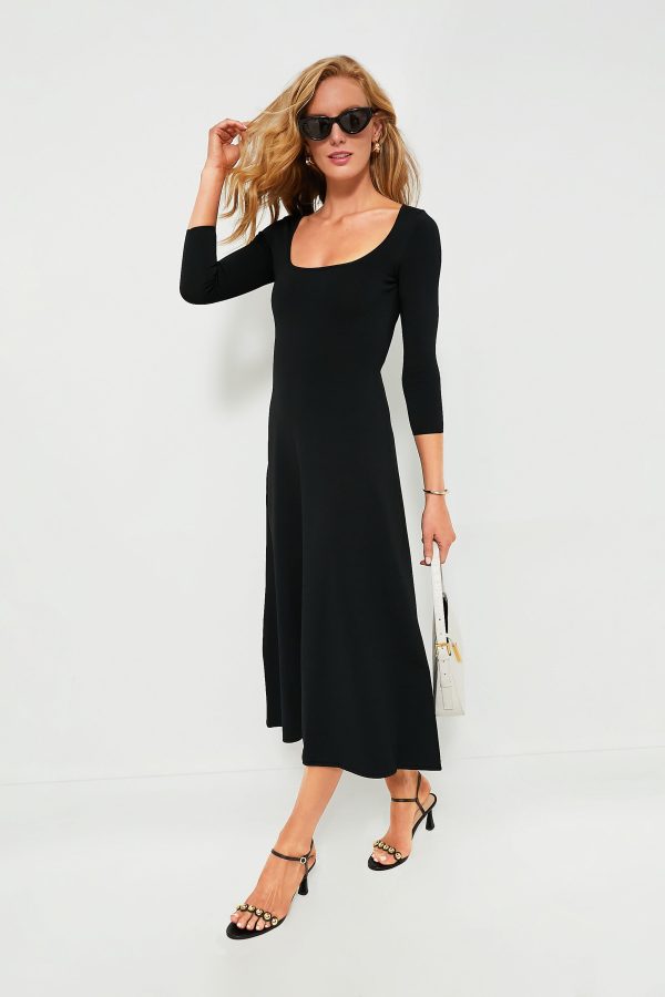 Black Douvres Dress Cheap