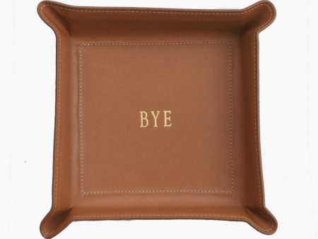 Tan Medium Leather Catchall Online Hot Sale