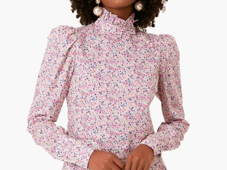 Floral Nicoletta Top on Sale