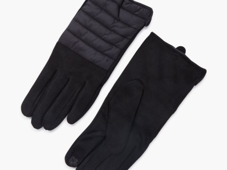 Black Puffer Gloves Sale