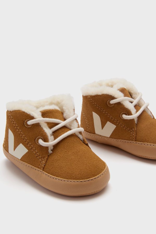 Camel Pierre Baby Winter Light Booties Hot on Sale