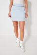 Periwinkle and White Seersucker Skort Hot on Sale