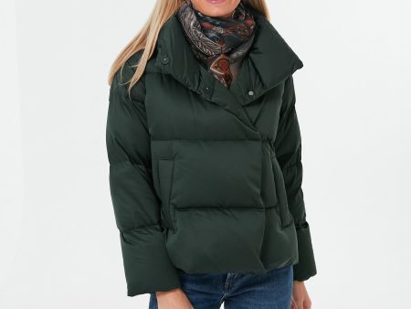 Moss Green Oblato Jacket Online Sale